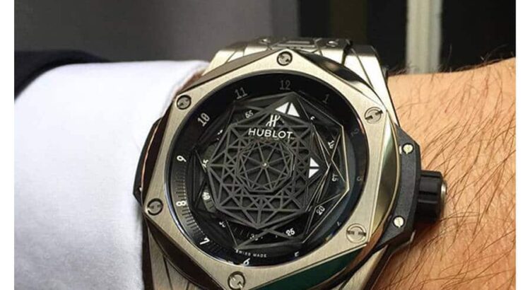 Replica Hublot-Big-Bang-Sang-Bleu-